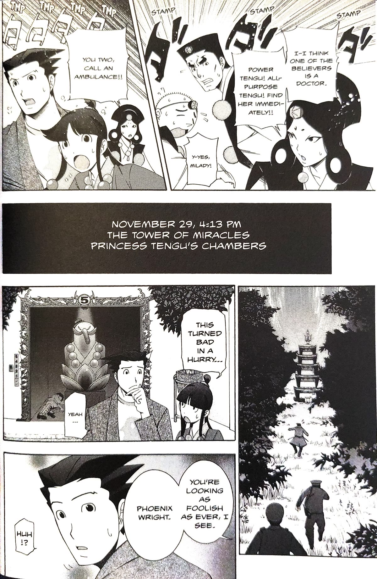 Gyakuten Saiban Chapter 5.14 page 40 - Vol.5 Chapter 14: Turnabout Power vs. Supernatural Power (1)
