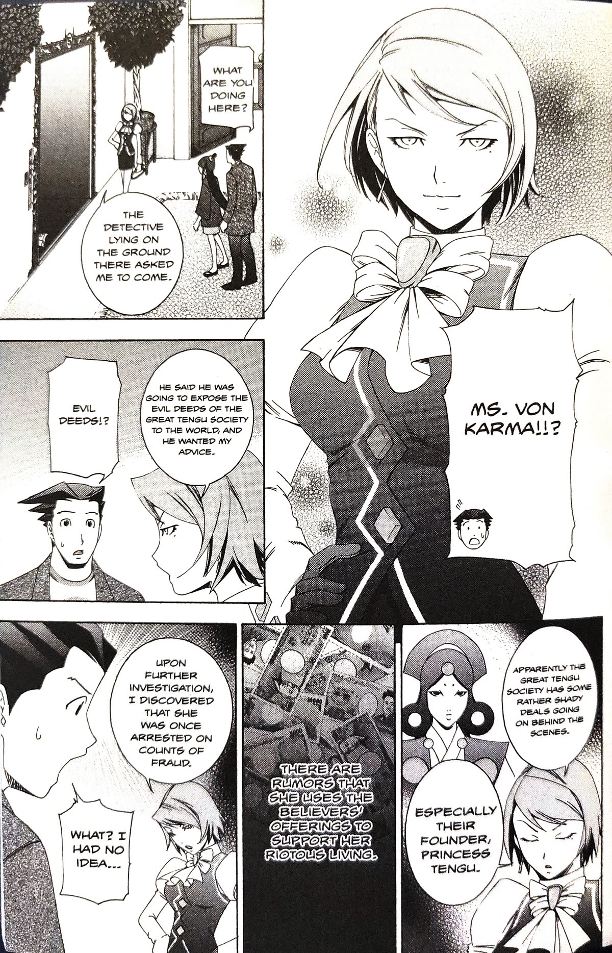 Gyakuten Saiban Chapter 5.14 page 41 - Vol.5 Chapter 14: Turnabout Power vs. Supernatural Power (1)