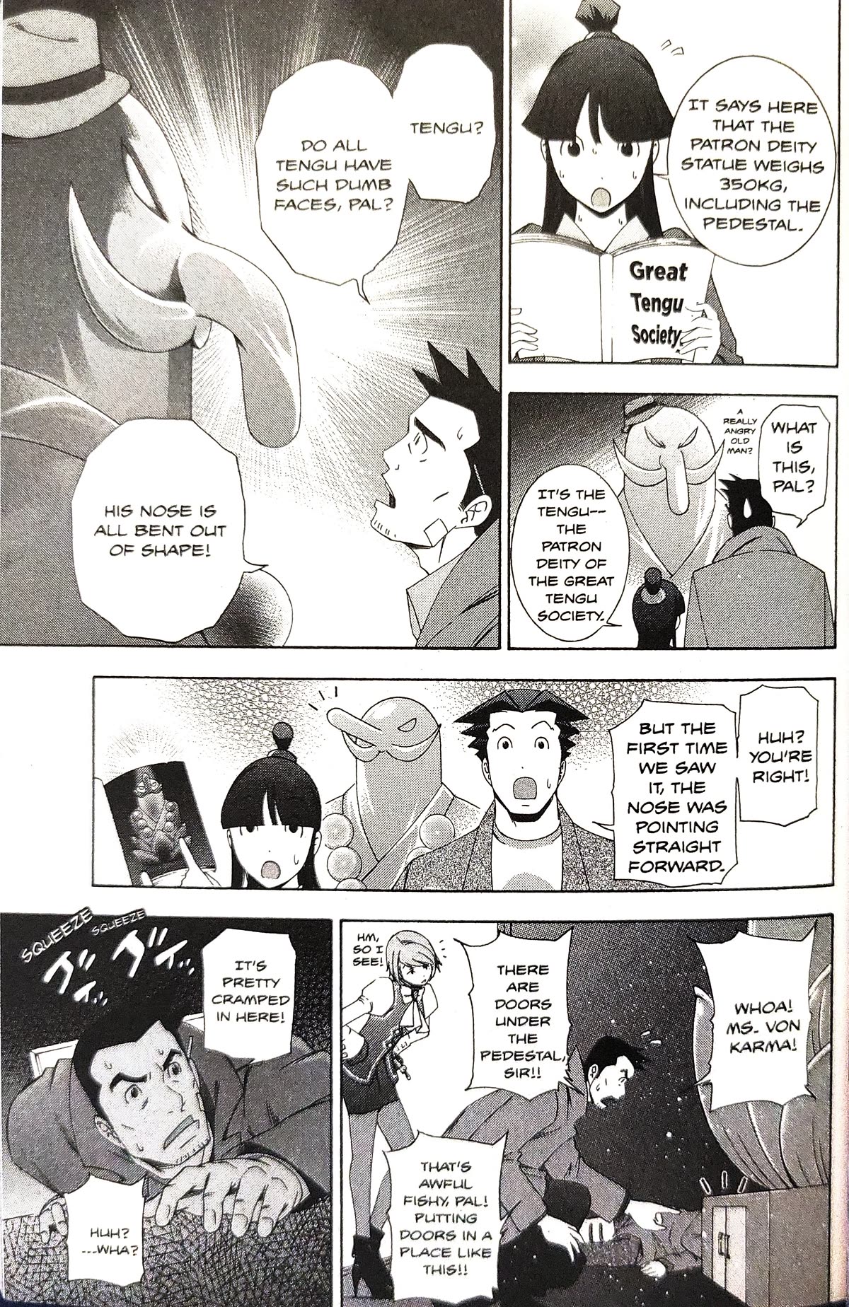 Gyakuten Saiban Chapter 5.14 page 45 - Vol.5 Chapter 14: Turnabout Power vs. Supernatural Power (1)