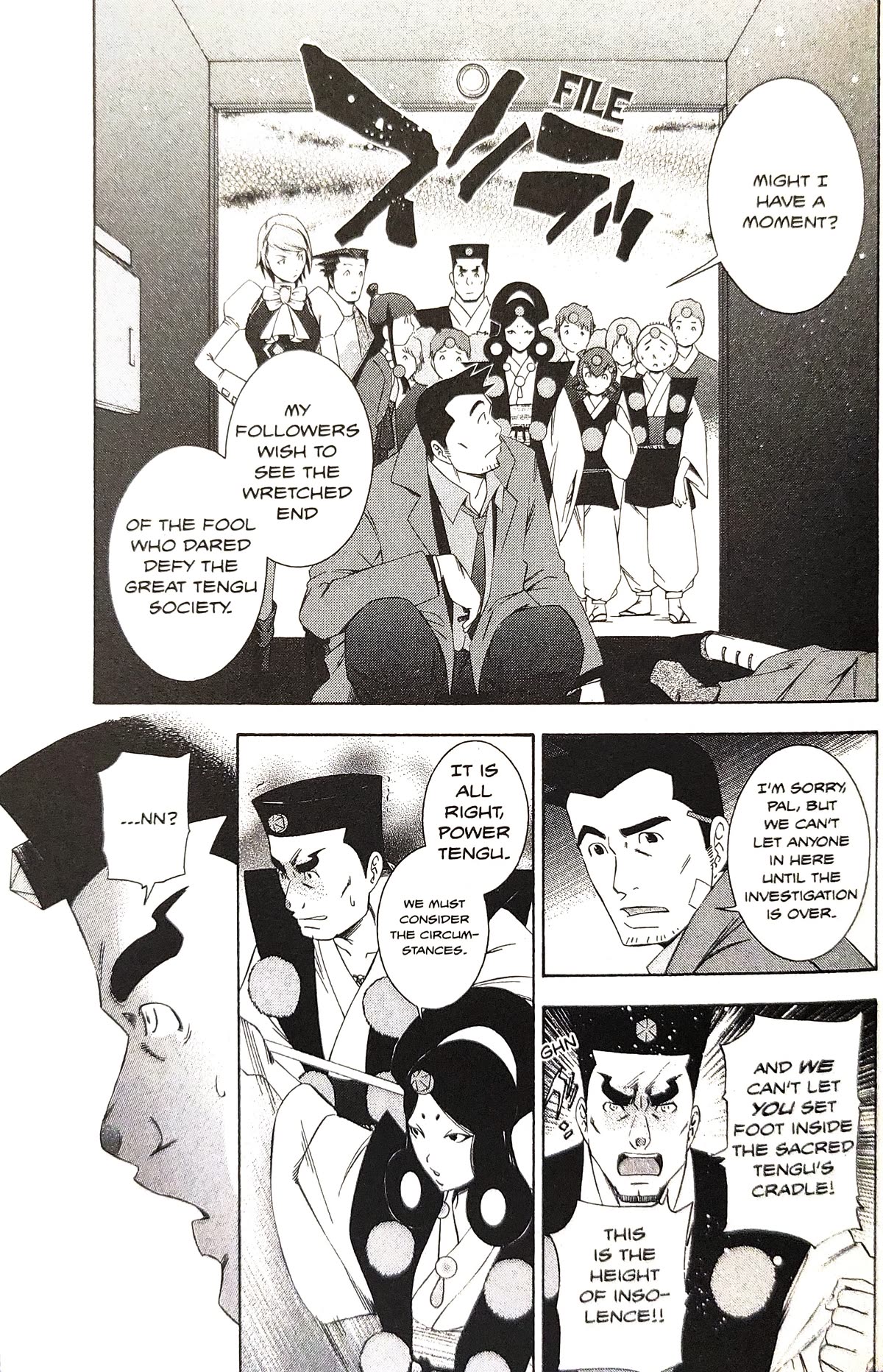 Gyakuten Saiban Chapter 5.14 page 47 - Vol.5 Chapter 14: Turnabout Power vs. Supernatural Power (1)