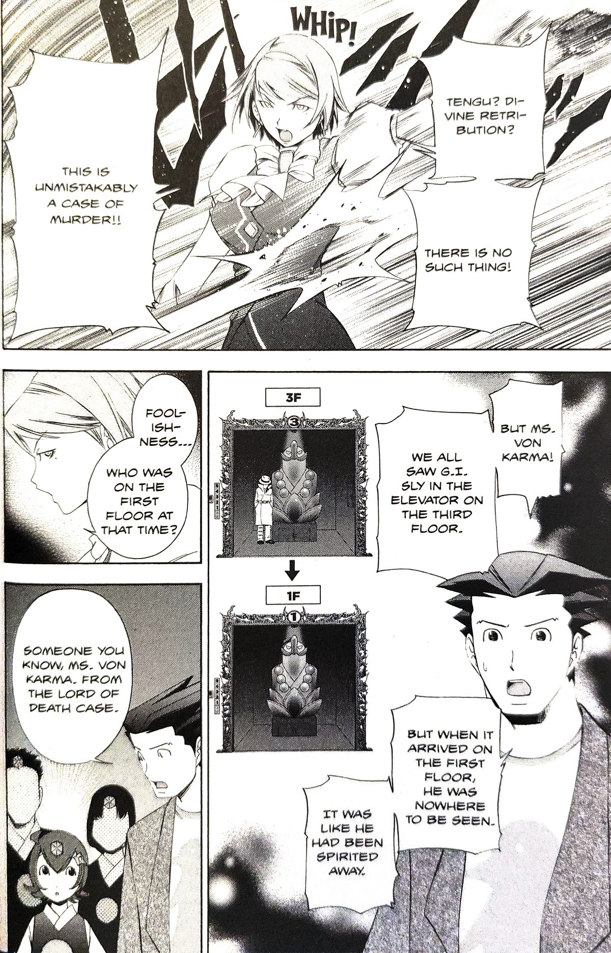 Gyakuten Saiban Chapter 5.14 page 50 - Vol.5 Chapter 14: Turnabout Power vs. Supernatural Power (1)