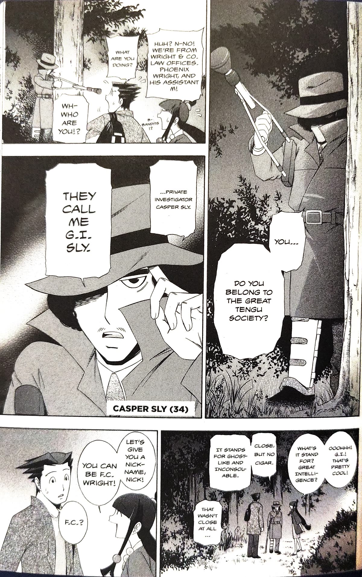 Gyakuten Saiban Chapter 5.14 page 7 - Vol.5 Chapter 14: Turnabout Power vs. Supernatural Power (1)