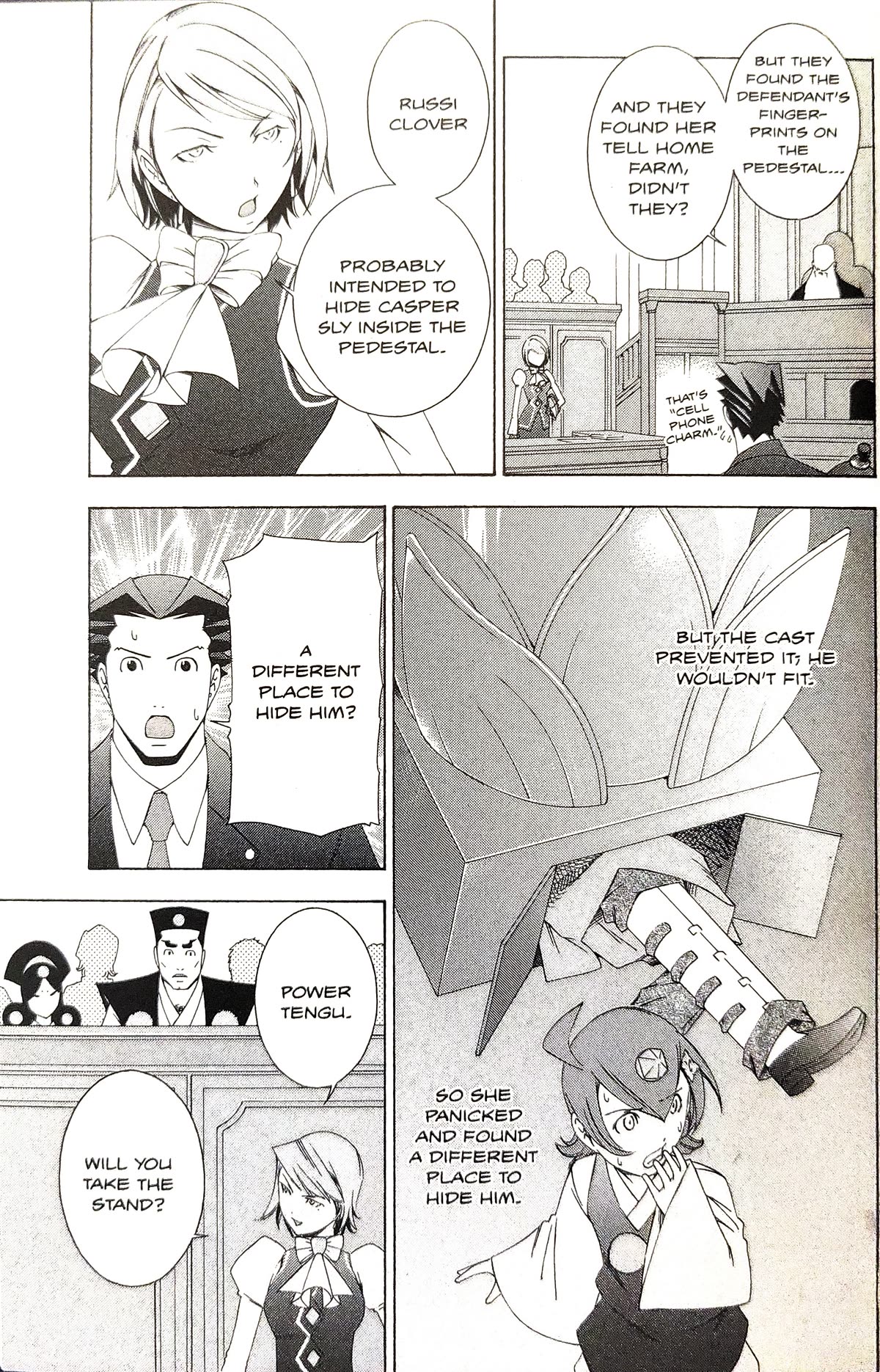 Gyakuten Saiban Chapter 5.15 page 11 - Vol.5 Chapter 15: Turnabout Power vs. Supernatural Power (2) [END]