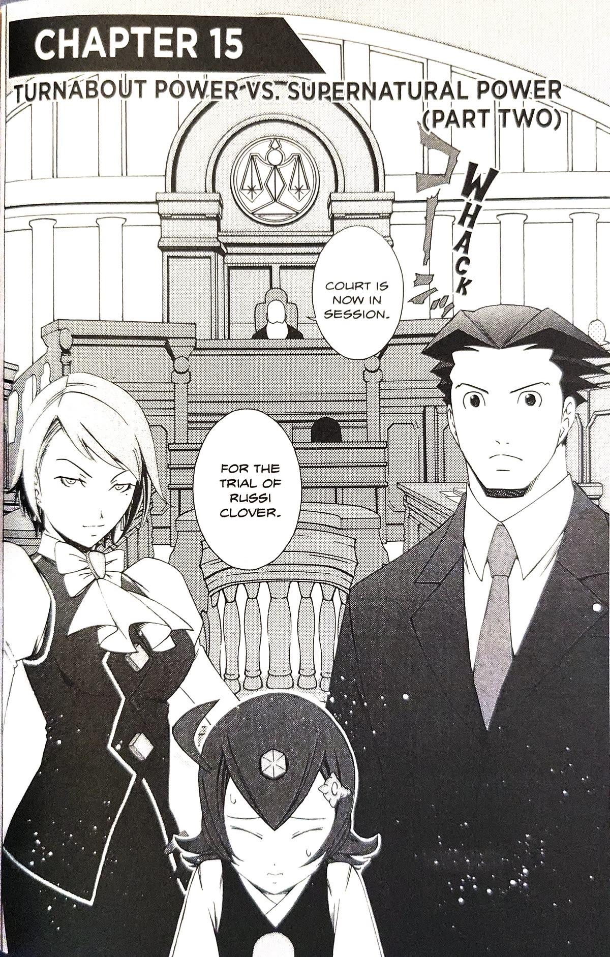 Gyakuten Saiban Chapter 5.15 page 2 - Vol.5 Chapter 15: Turnabout Power vs. Supernatural Power (2) [END]