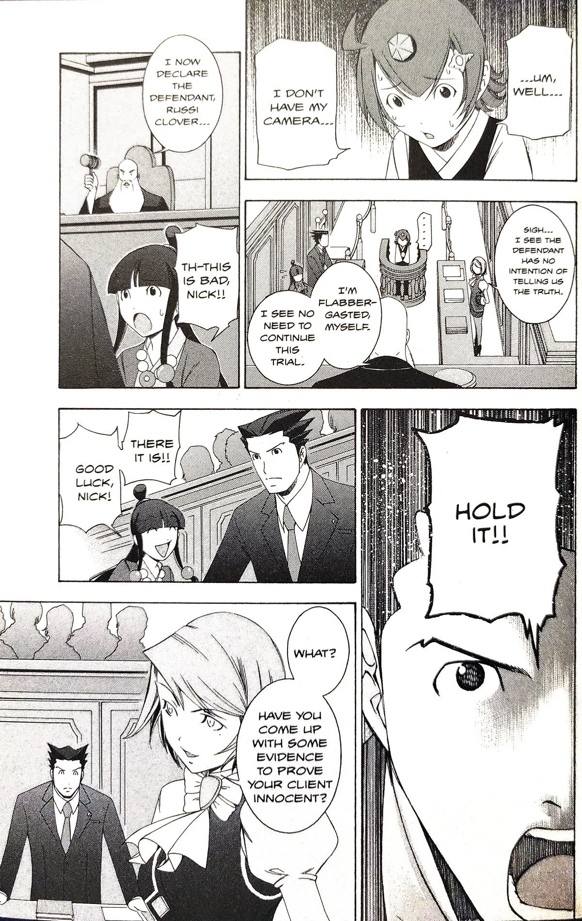 Gyakuten Saiban Chapter 5.15 page 23 - Vol.5 Chapter 15: Turnabout Power vs. Supernatural Power (2) [END]