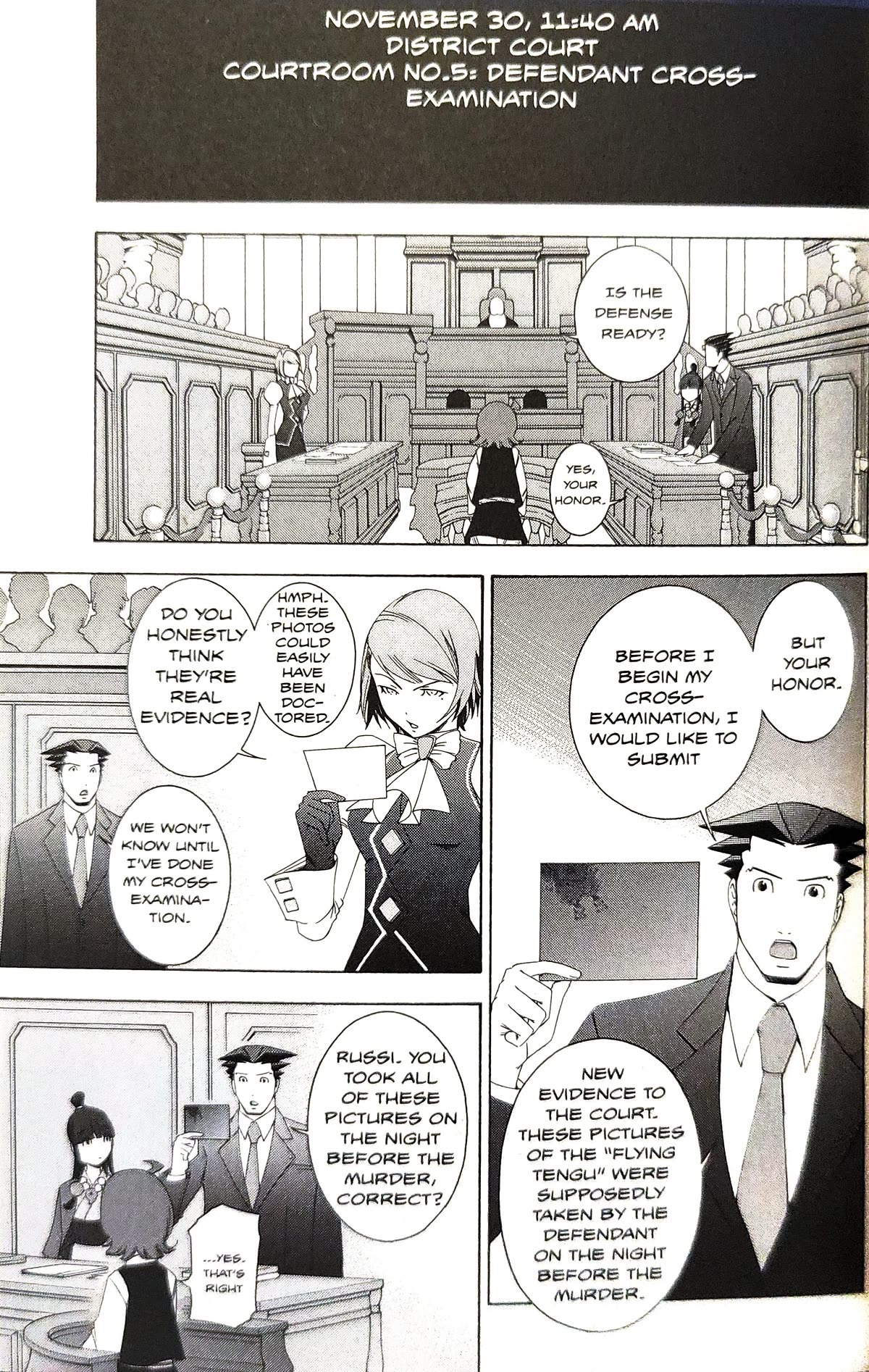 Gyakuten Saiban Chapter 5.15 page 27 - Vol.5 Chapter 15: Turnabout Power vs. Supernatural Power (2) [END]