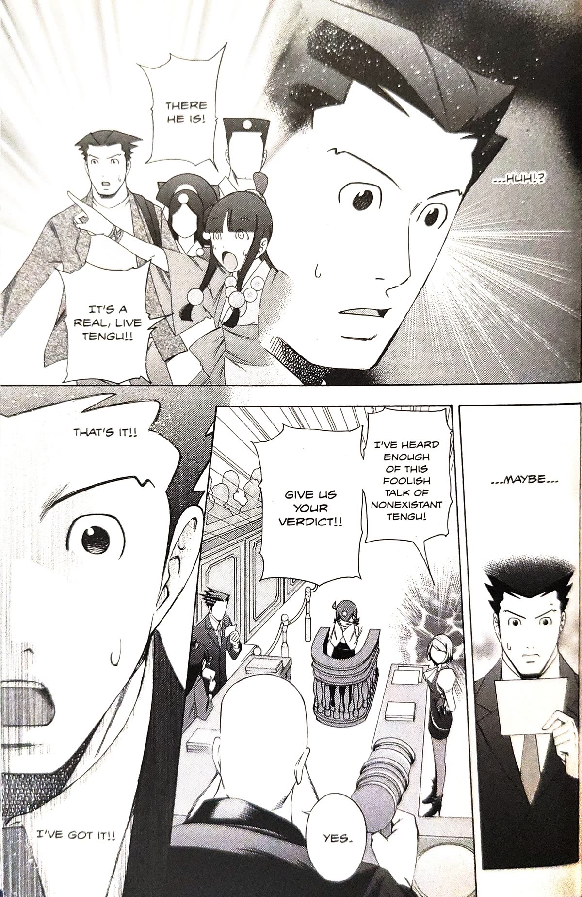 Gyakuten Saiban Chapter 5.15 page 35 - Vol.5 Chapter 15: Turnabout Power vs. Supernatural Power (2) [END]