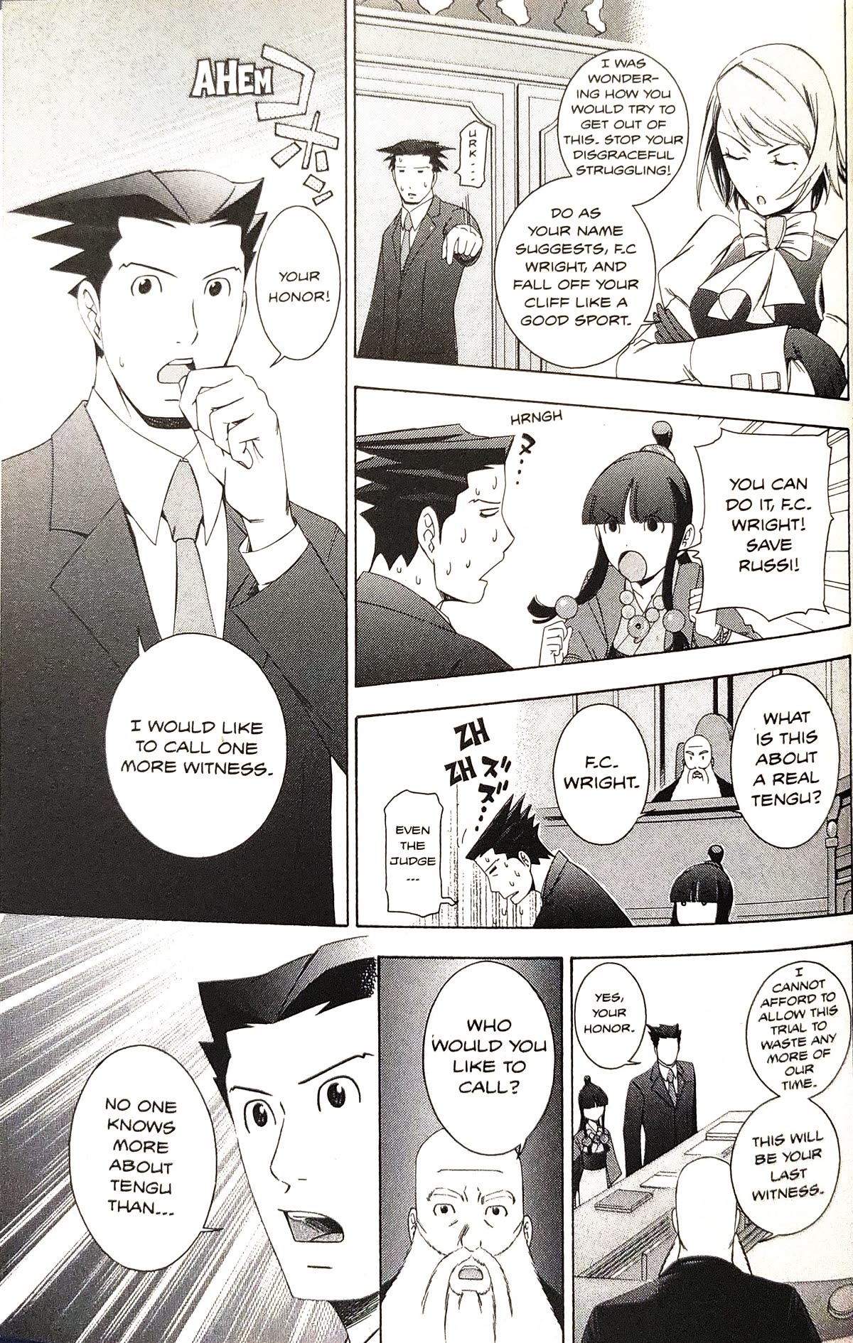 Gyakuten Saiban Chapter 5.15 page 37 - Vol.5 Chapter 15: Turnabout Power vs. Supernatural Power (2) [END]
