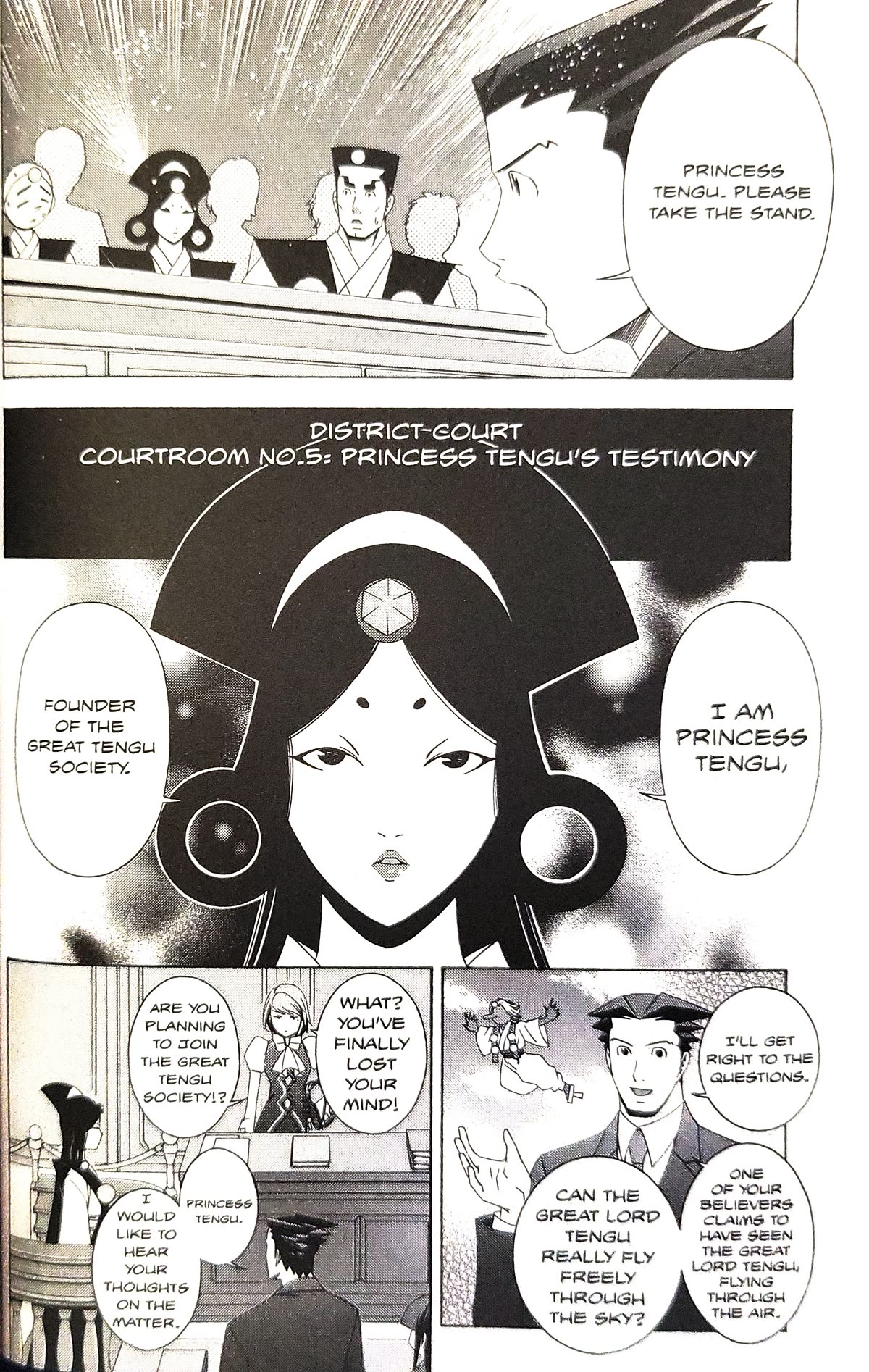 Gyakuten Saiban Chapter 5.15 page 38 - Vol.5 Chapter 15: Turnabout Power vs. Supernatural Power (2) [END]