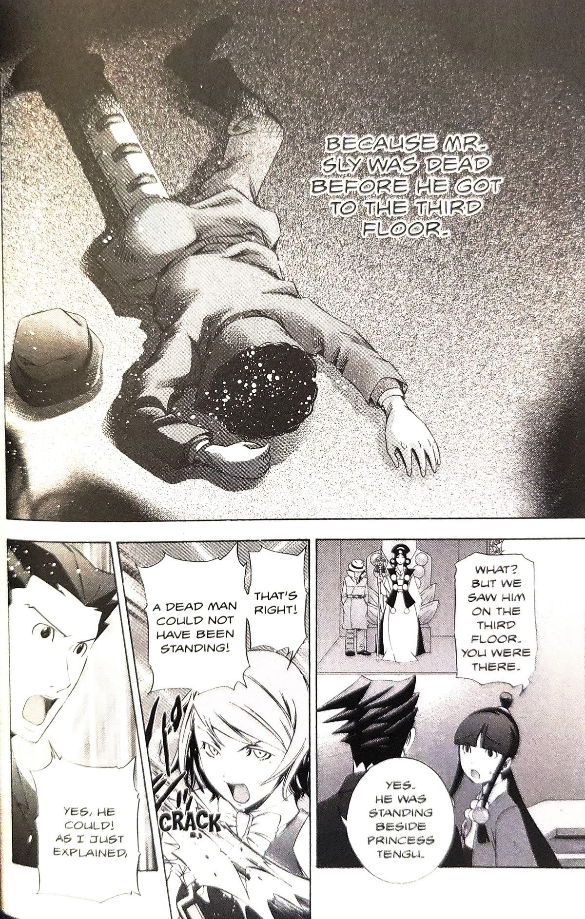 Gyakuten Saiban Chapter 5.15 page 46 - Vol.5 Chapter 15: Turnabout Power vs. Supernatural Power (2) [END]
