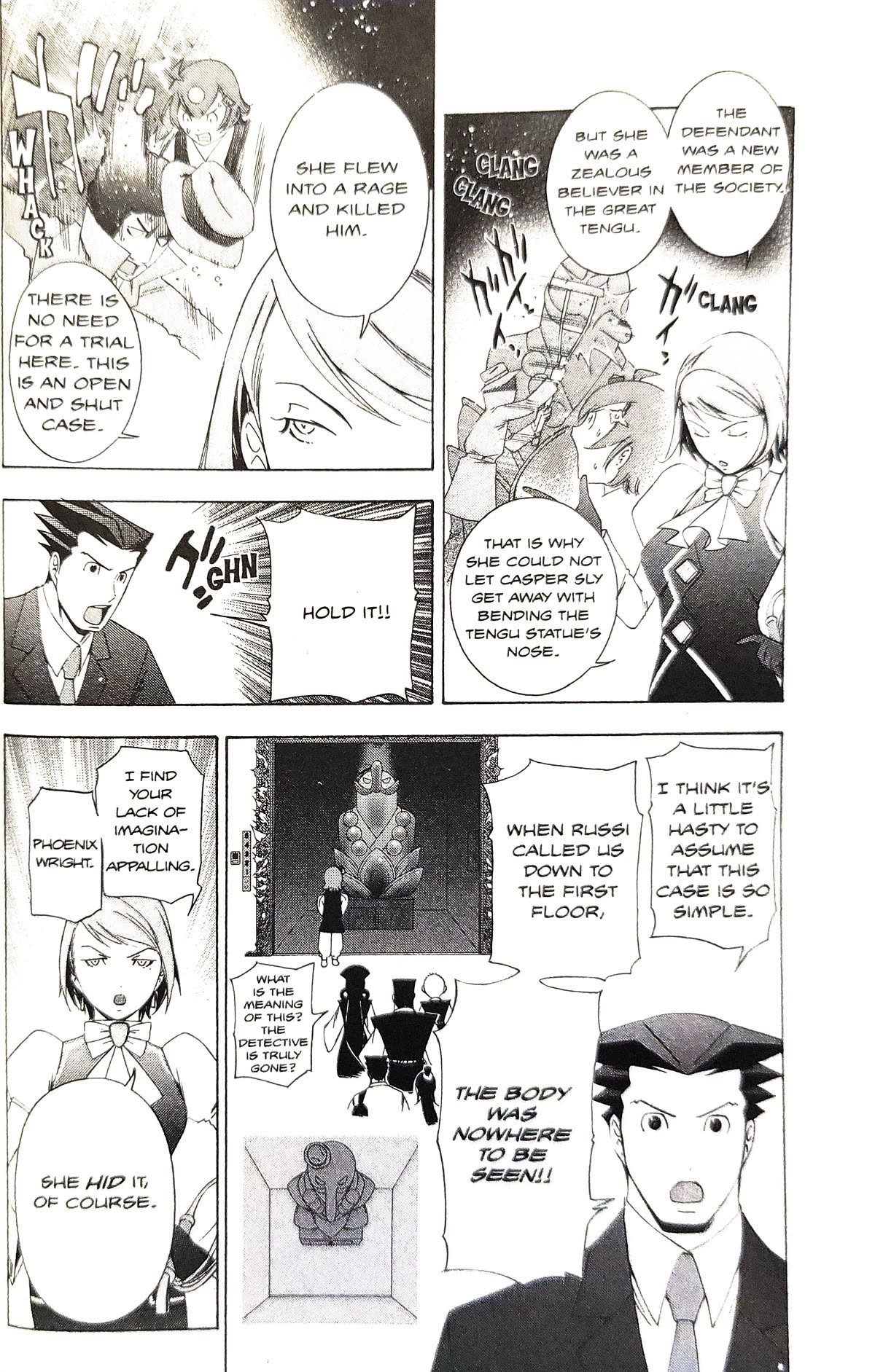 Gyakuten Saiban Chapter 5.15 page 6 - Vol.5 Chapter 15: Turnabout Power vs. Supernatural Power (2) [END]