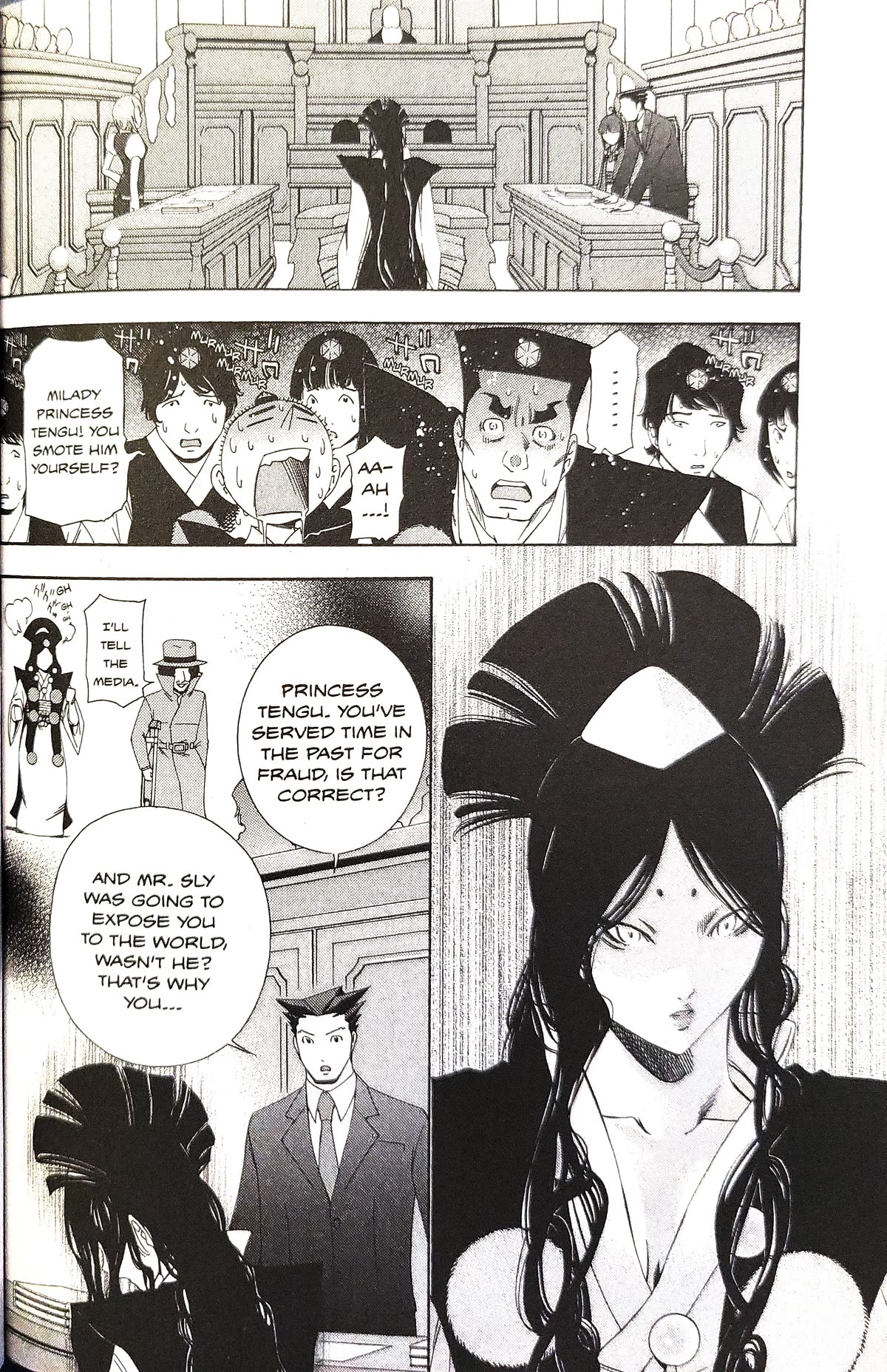 Gyakuten Saiban Chapter 5.15 page 60 - Vol.5 Chapter 15: Turnabout Power vs. Supernatural Power (2) [END]