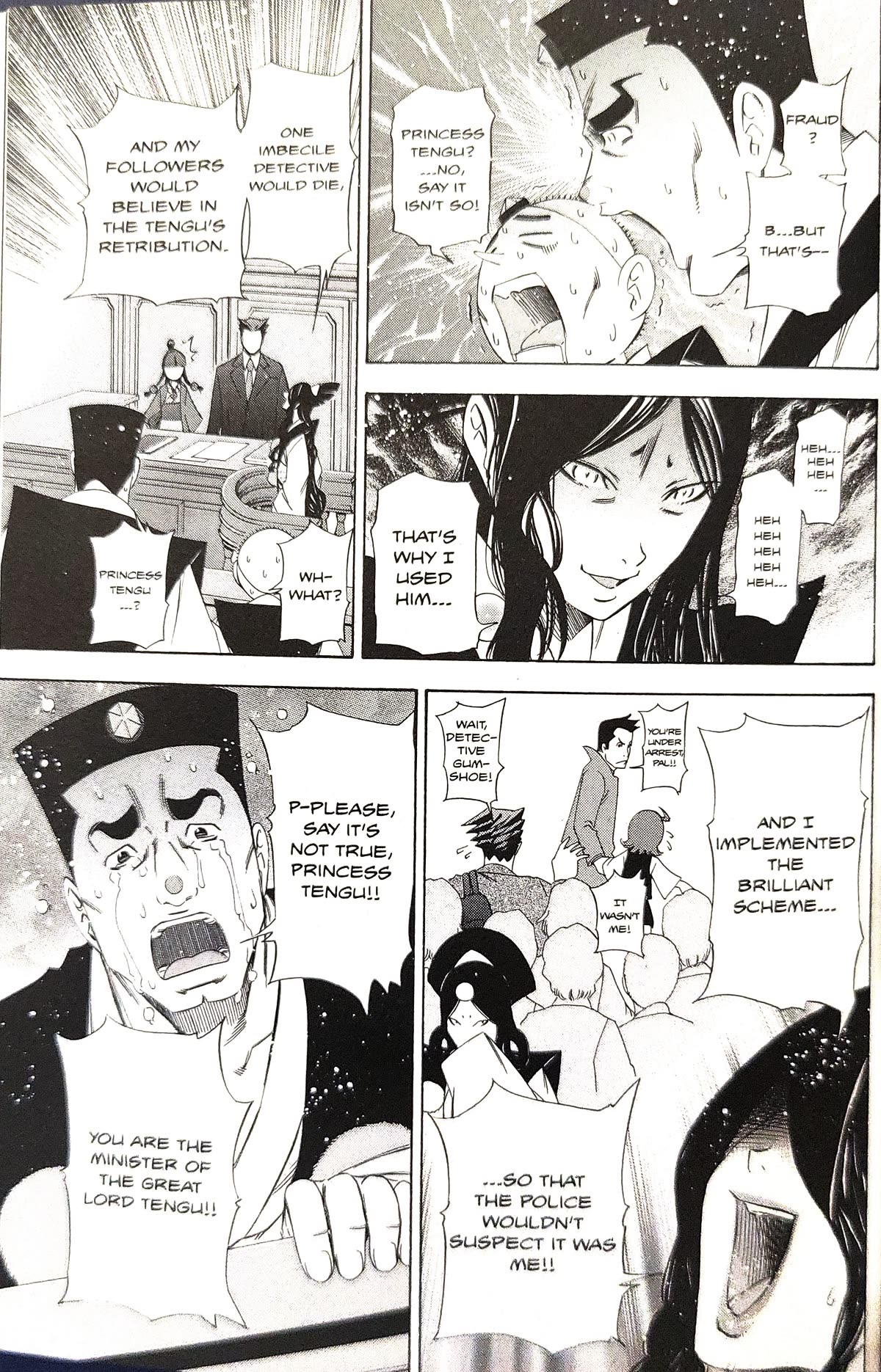 Gyakuten Saiban Chapter 5.15 page 61 - Vol.5 Chapter 15: Turnabout Power vs. Supernatural Power (2) [END]