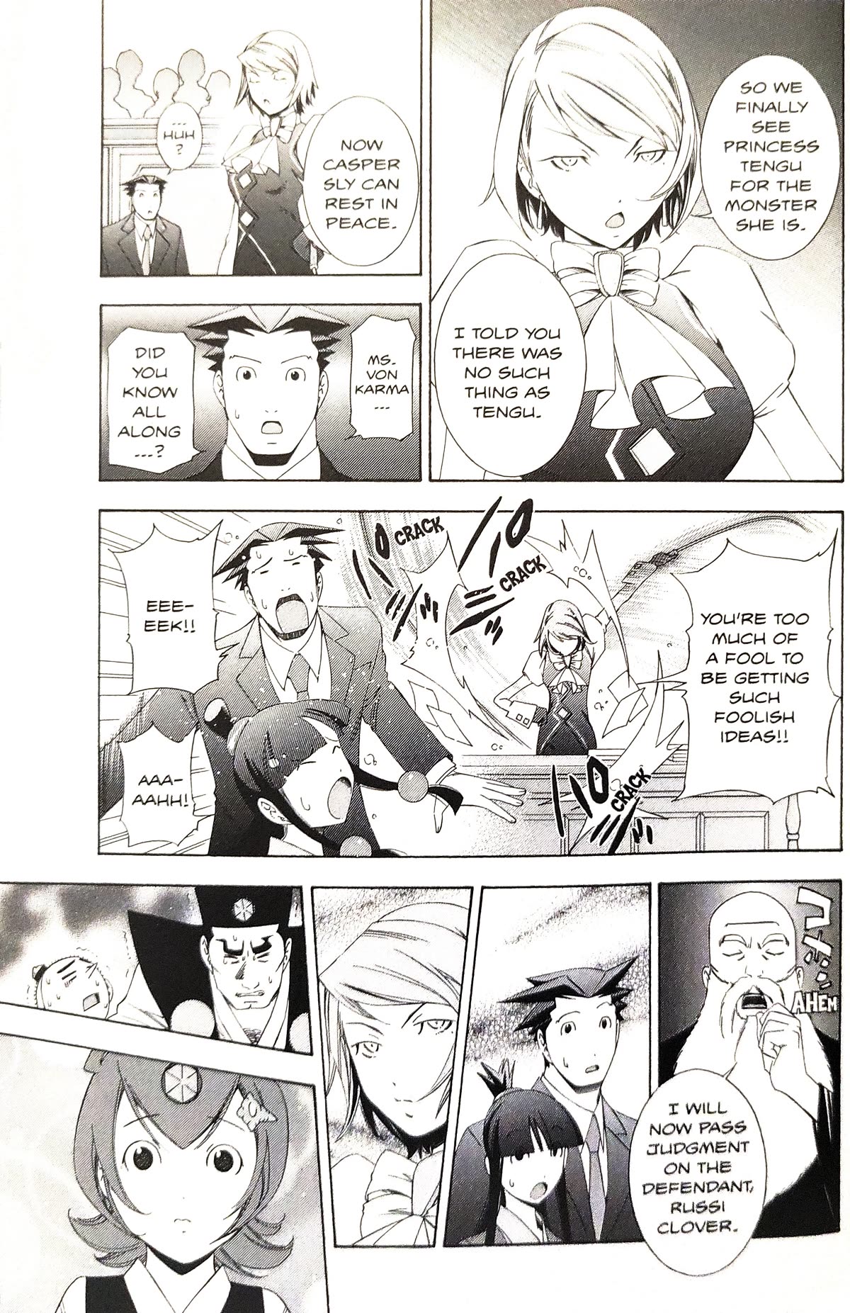 Gyakuten Saiban Chapter 5.15 page 63 - Vol.5 Chapter 15: Turnabout Power vs. Supernatural Power (2) [END]