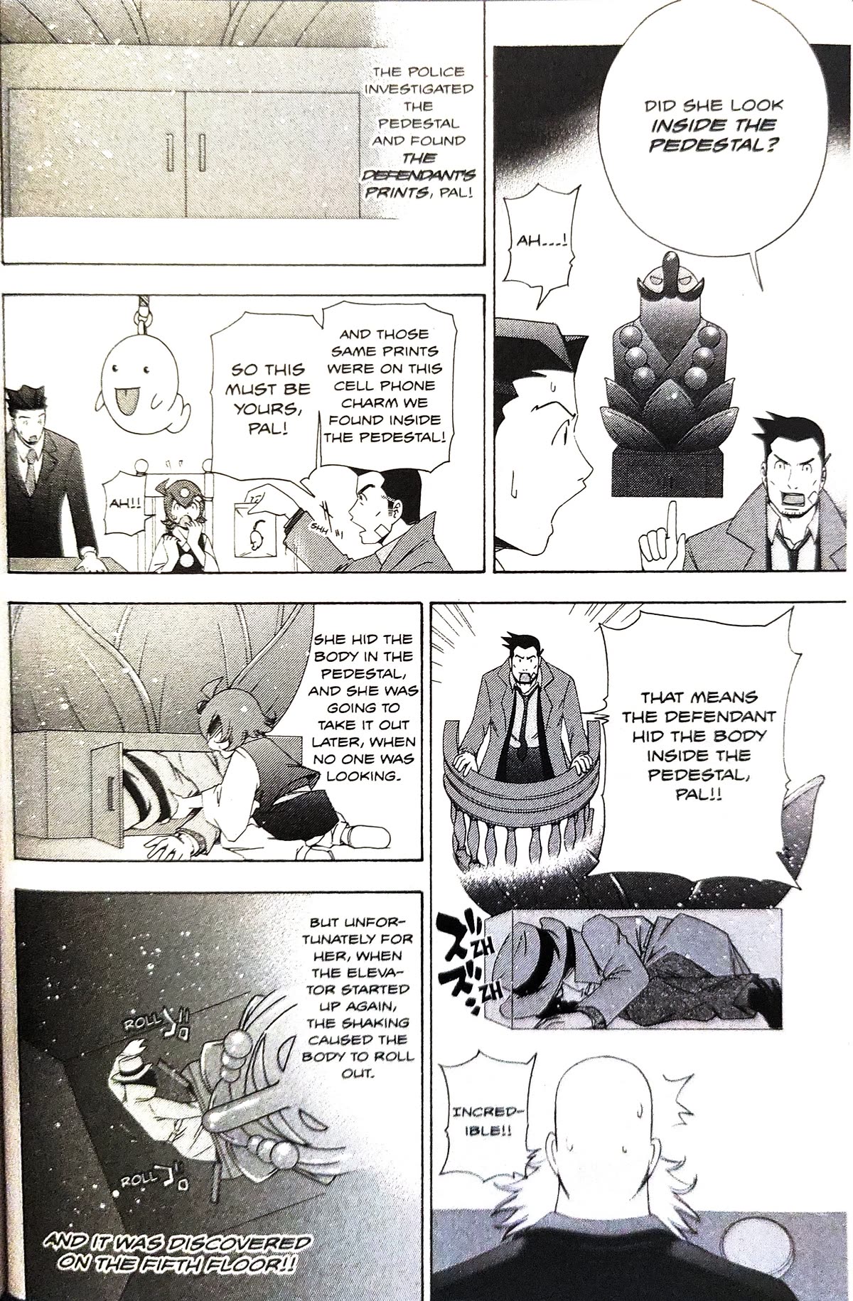 Gyakuten Saiban Chapter 5.15 page 8 - Vol.5 Chapter 15: Turnabout Power vs. Supernatural Power (2) [END]