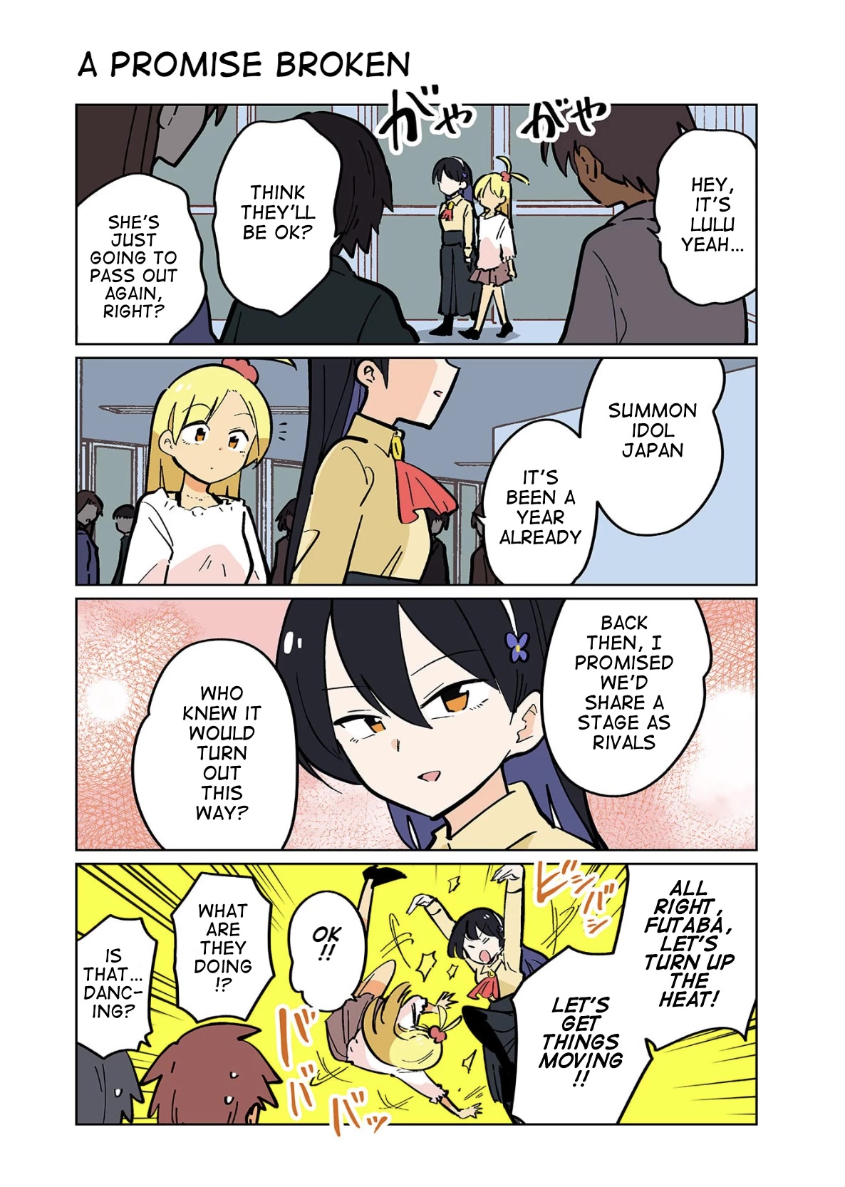 Gyaru and Cthulhu Chapter 106 page 1 - Chapter 106: A Promise Broken