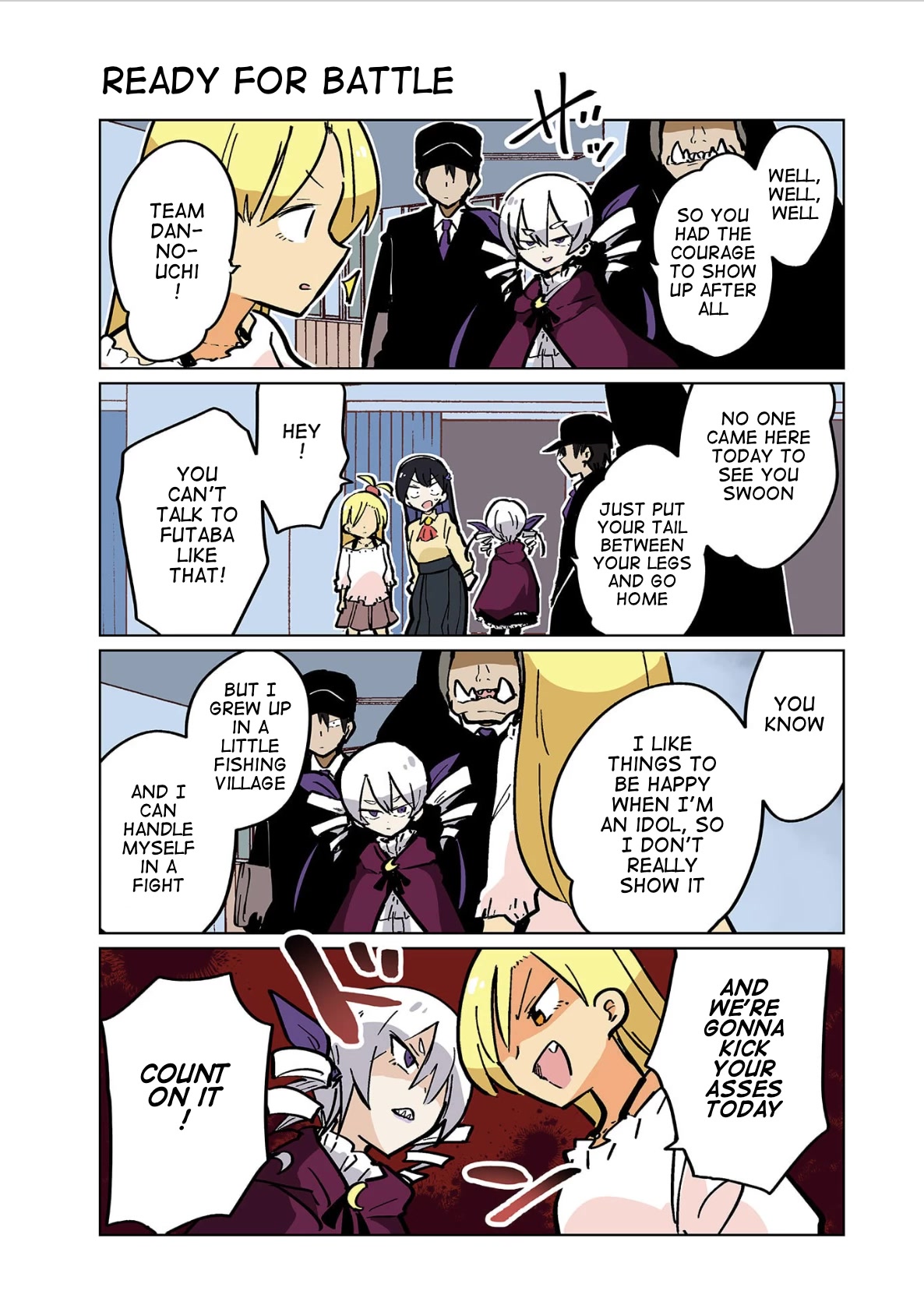Gyaru and Cthulhu Chapter 107 page 1 - Chapter 107: Ready for Battle