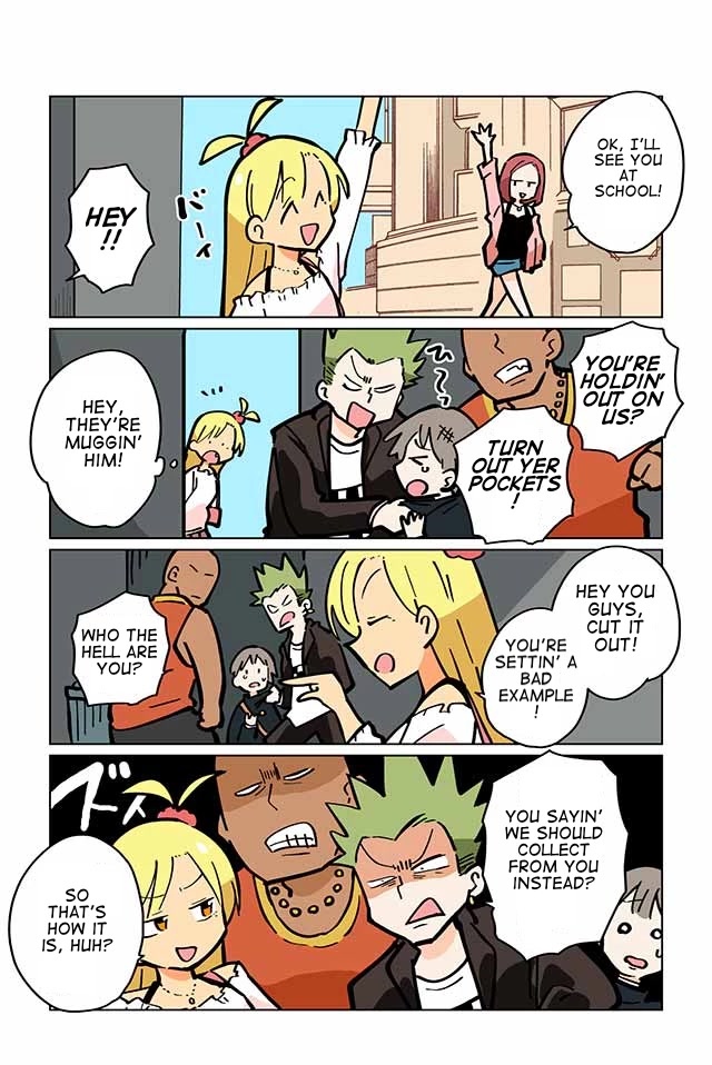 Gyaru and Cthulhu Chapter 11 page 4 - Chapter 11: Form of Bat