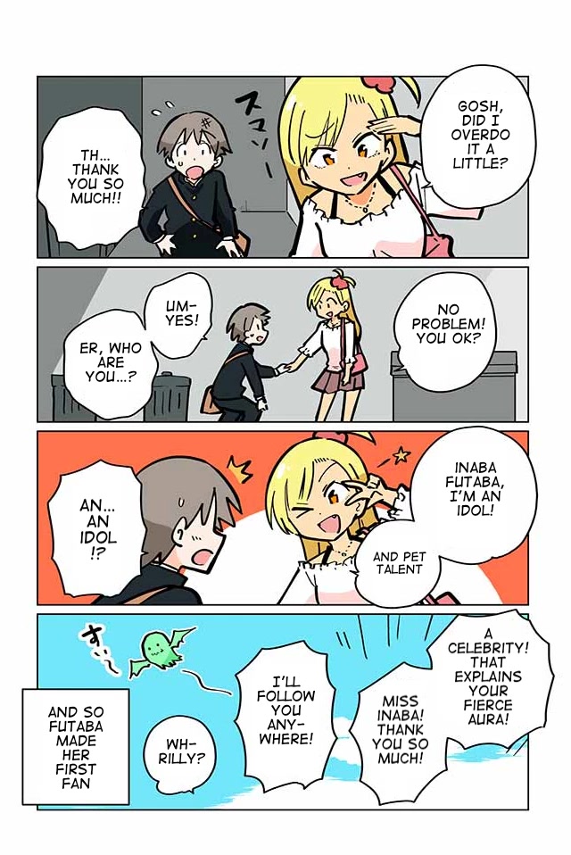 Gyaru and Cthulhu Chapter 11 page 6 - Chapter 11: Form of Bat
