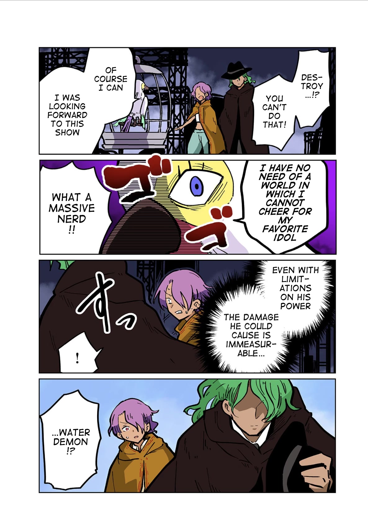 Gyaru and Cthulhu Chapter 114 page 2 - Chapter 114: Letting Loose