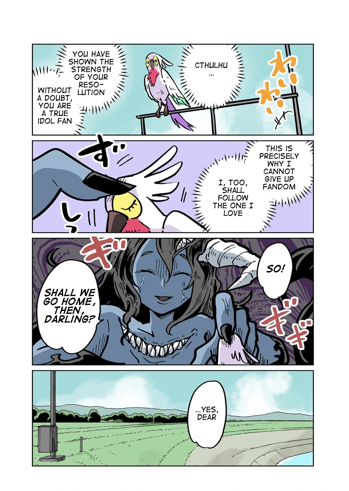 Gyaru and Cthulhu Chapter 119 page 7 - Chapter 119: Futaba and Cthu-pin