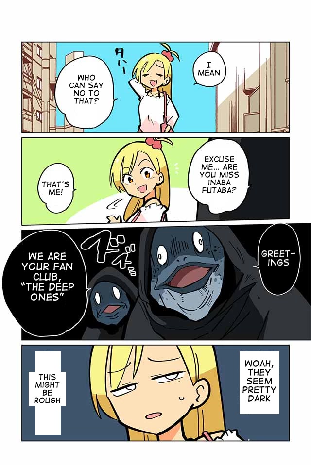 Gyaru and Cthulhu Chapter 12 page 2 - Chapter 12: Contact with the Deep Ones