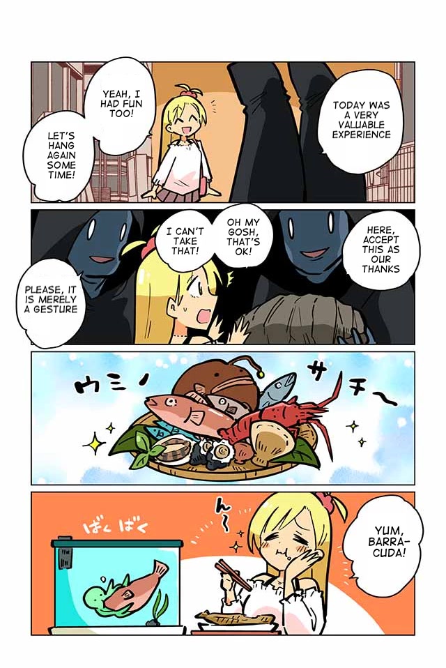 Gyaru and Cthulhu Chapter 12 page 4 - Chapter 12: Contact with the Deep Ones