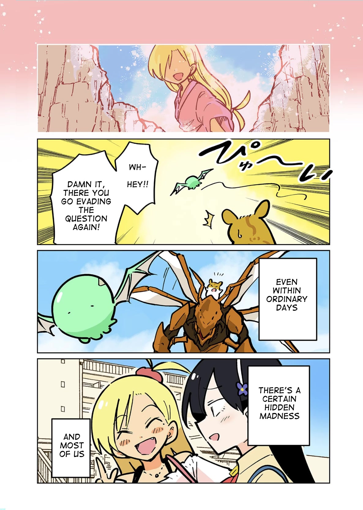 Gyaru and Cthulhu Chapter 120 page 3 - Chapter 120: The Chaos Continues