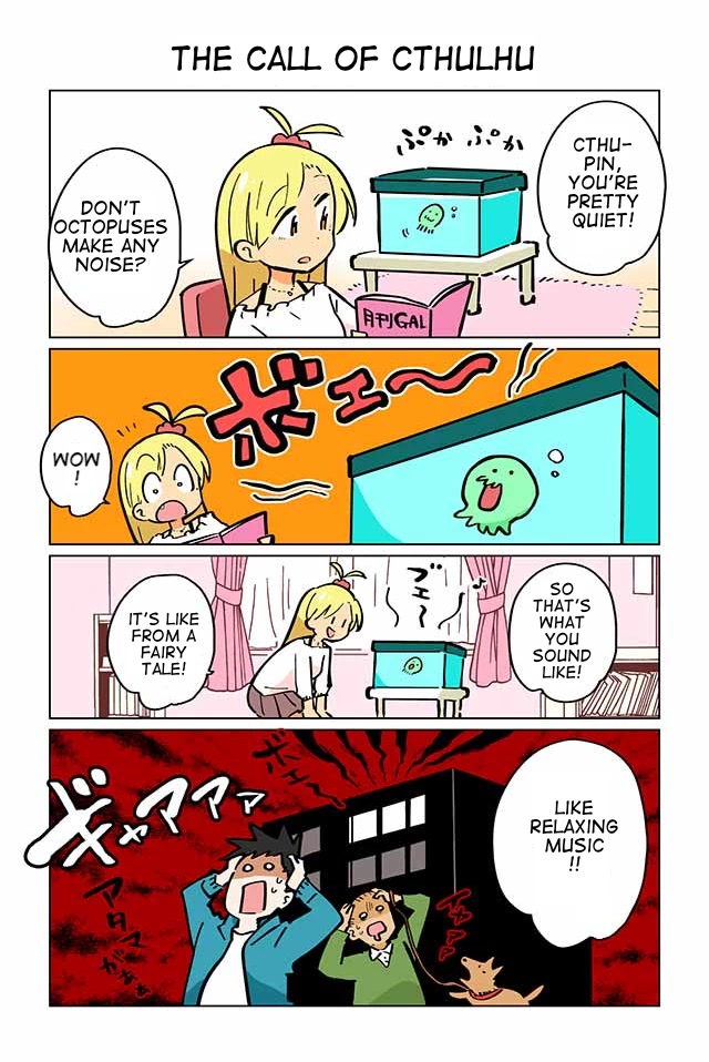 Gyaru and Cthulhu Chapter 2 page 1 - Chapter 2: The Call of Cthulhu
