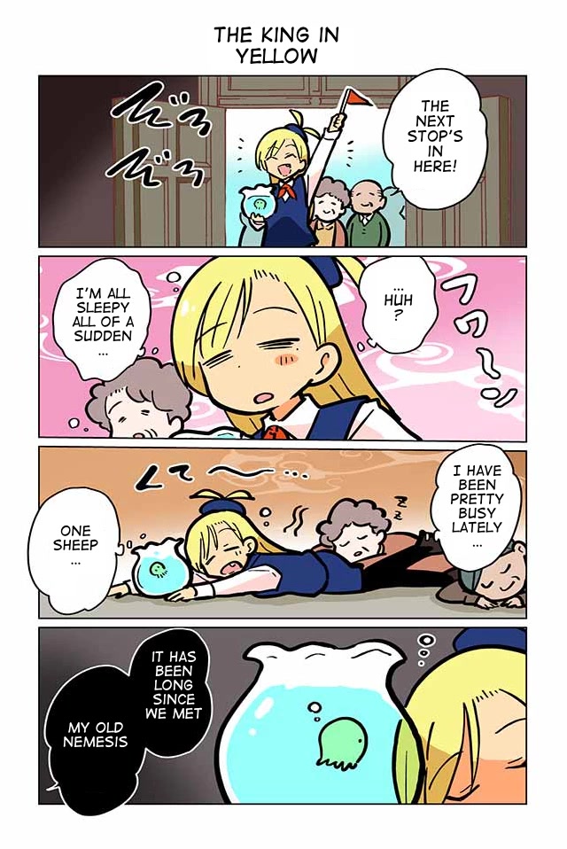 Gyaru and Cthulhu Chapter 33 page 1 - Chapter 33: The King in Yellow