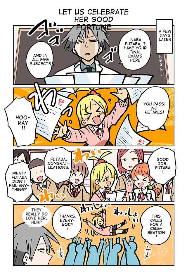 Gyaru and Cthulhu Chapter 45 page 1 - Chapter 45: Let Us Celebrate Her Good Fortune