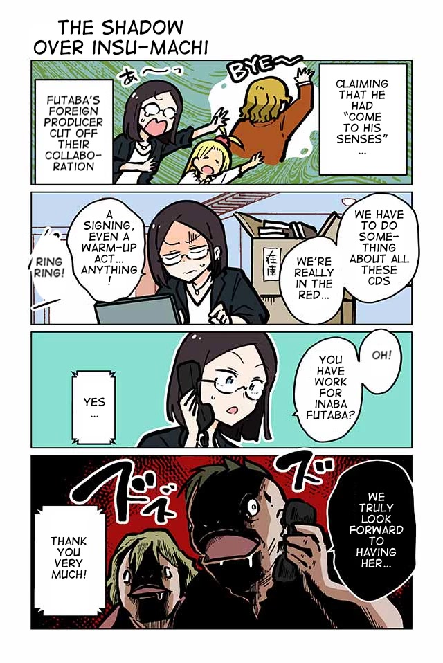 Gyaru and Cthulhu Chapter 49 page 1 - Chapter 49: The Shadow Over Insu-Machi