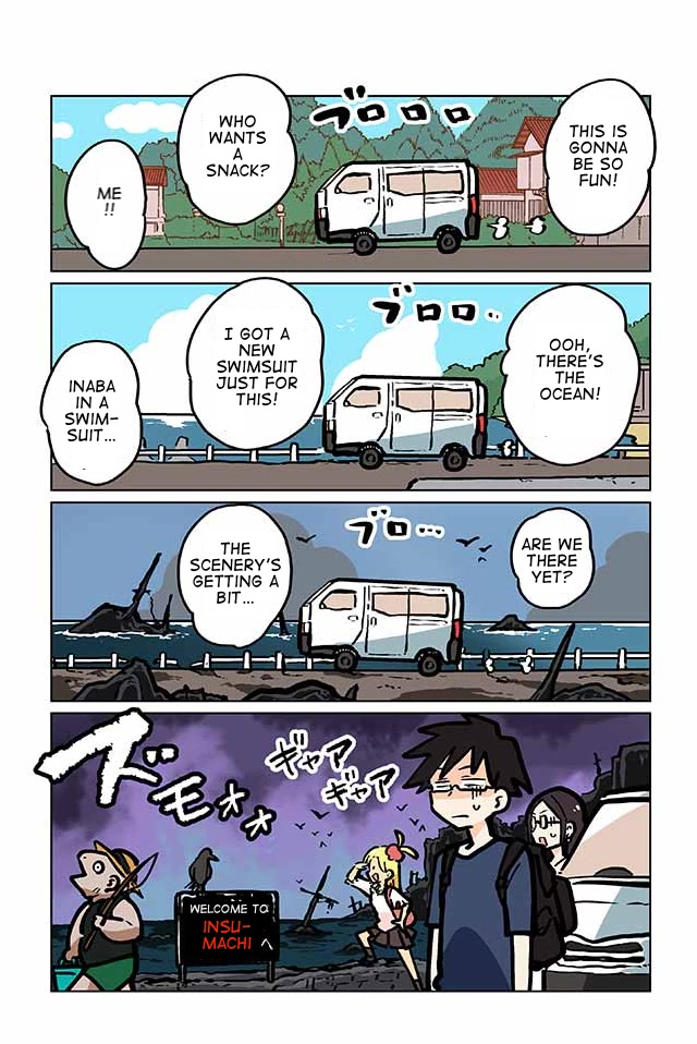 Gyaru and Cthulhu Chapter 49 page 3 - Chapter 49: The Shadow Over Insu-Machi