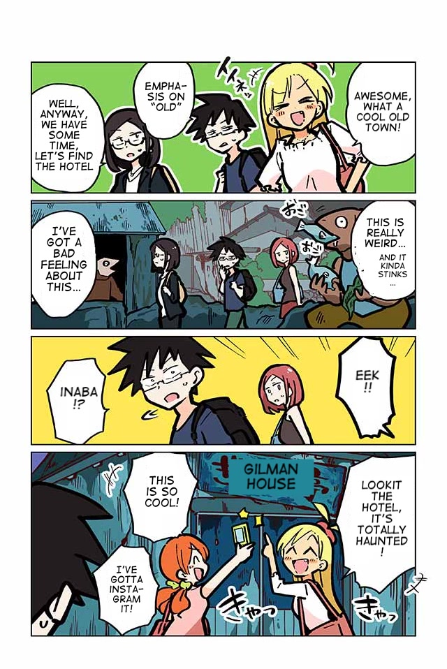 Gyaru and Cthulhu Chapter 49 page 4 - Chapter 49: The Shadow Over Insu-Machi