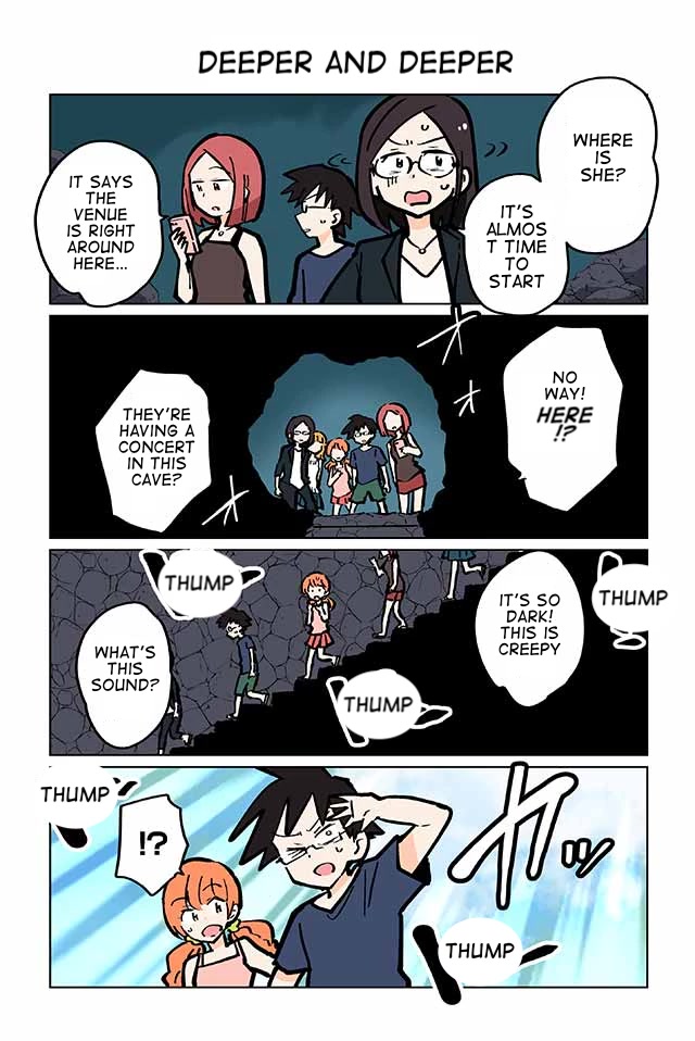 Gyaru and Cthulhu Chapter 51 page 1 - Chapter 51: Deeper and Deeper