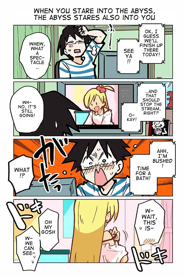 Gyaru and Cthulhu Chapter 53 page 1 - Chapter 53: When You Stare Into the Abyss, the Abyss Stares Also Into You