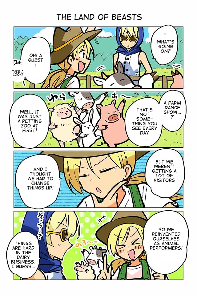 Gyaru and Cthulhu Chapter 61 page 1 - Chapter 61: The Land of Beasts