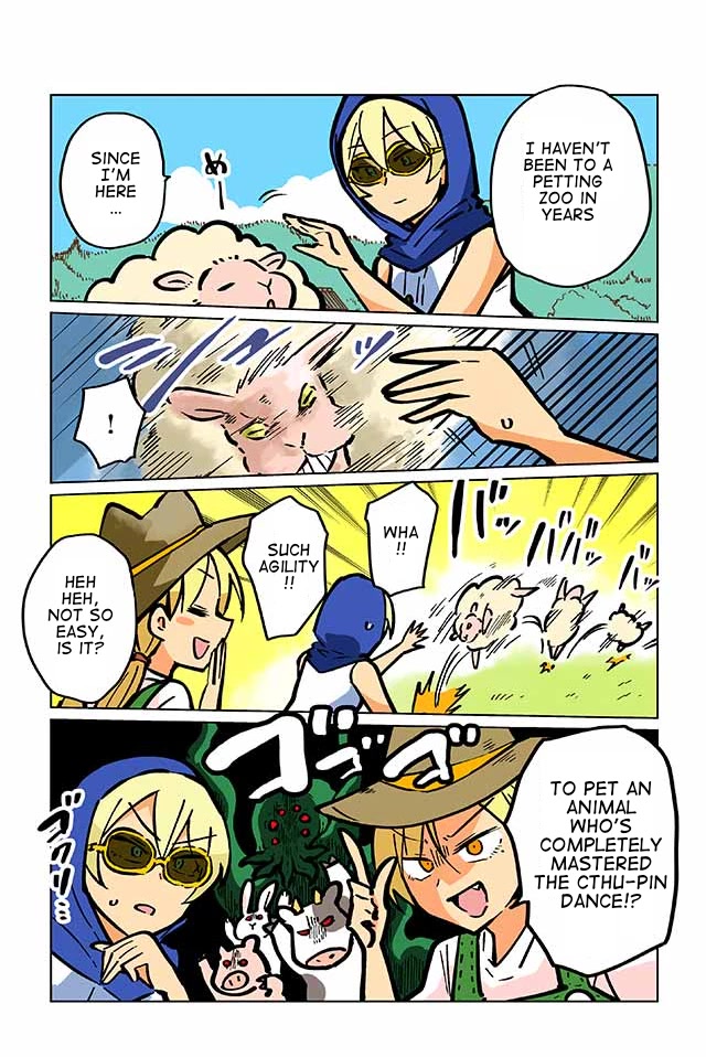 Gyaru and Cthulhu Chapter 61 page 2 - Chapter 61: The Land of Beasts