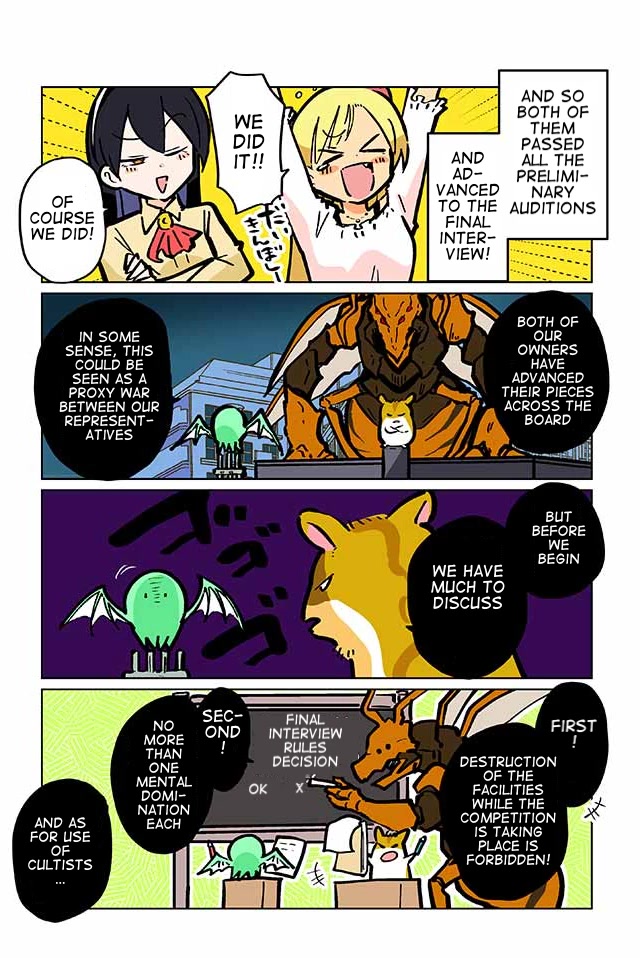 Gyaru and Cthulhu Chapter 64 page 4 - Chapter 64: Gateway