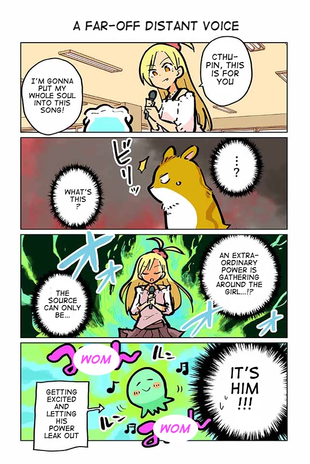 Gyaru and Cthulhu Chapter 68 page 1 - Chapter 68: A Far-Off Distant Voice