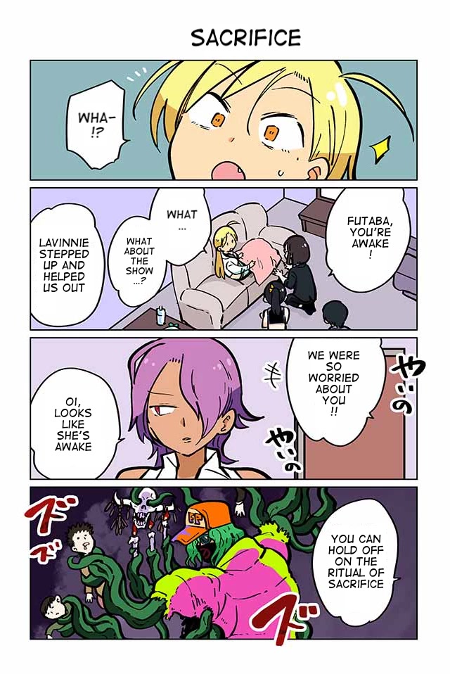 Gyaru and Cthulhu Chapter 80 page 1 - Chapter 80: Sacrifice