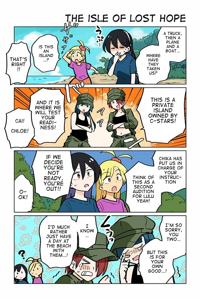 Gyaru and Cthulhu Chapter 93 page 1 - Chapter 93: The Isle of Lost Hope
