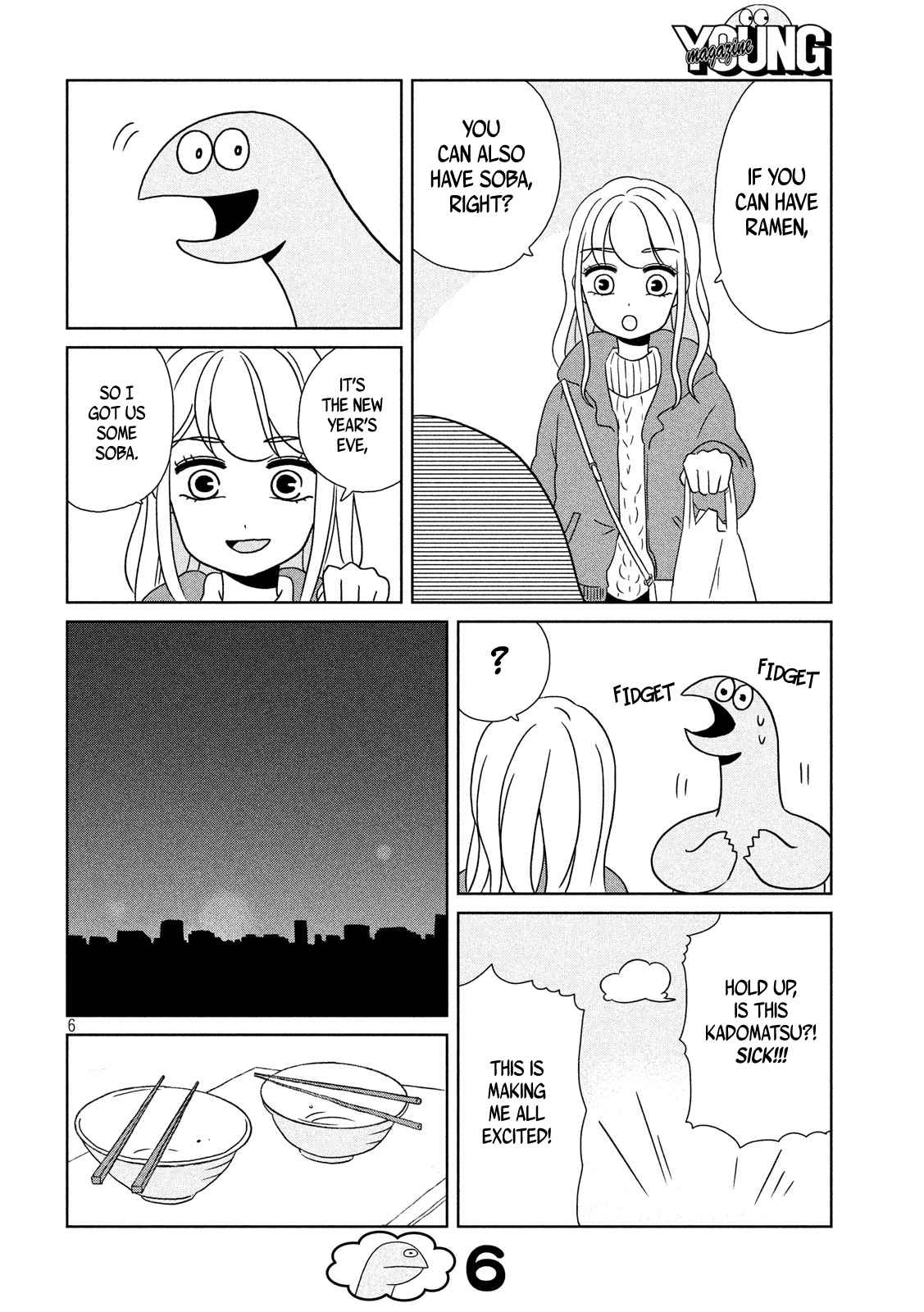 Gyaru and Dinosaur Chapter 10 page 6 - Chapter 10: Happy New Year