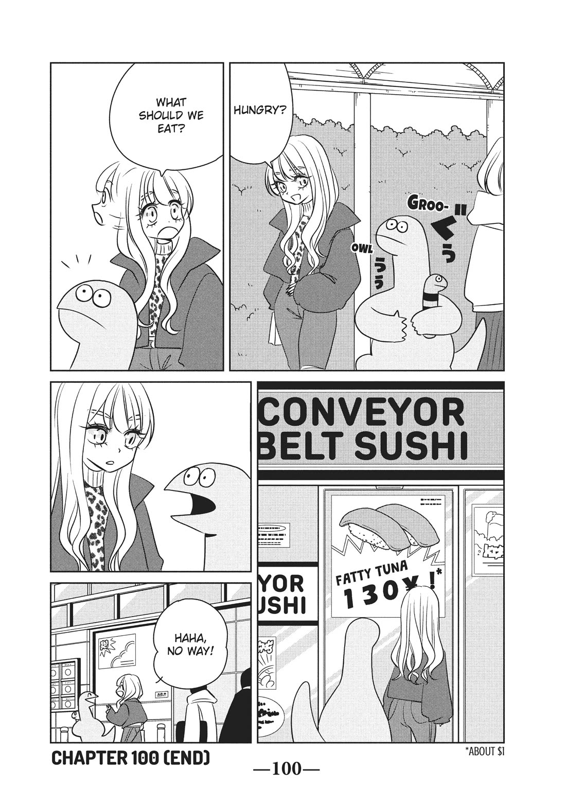 Gyaru and Dinosaur Chapter 100 page 7 - Chapter 100