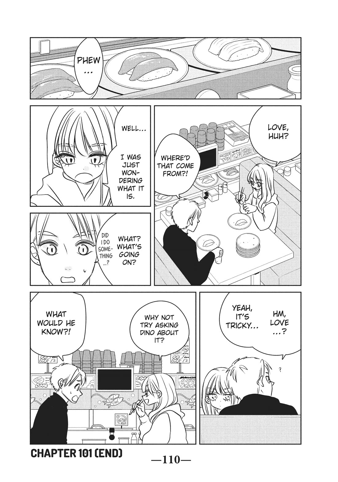 Gyaru and Dinosaur Chapter 101 page 8 - Chapter 101