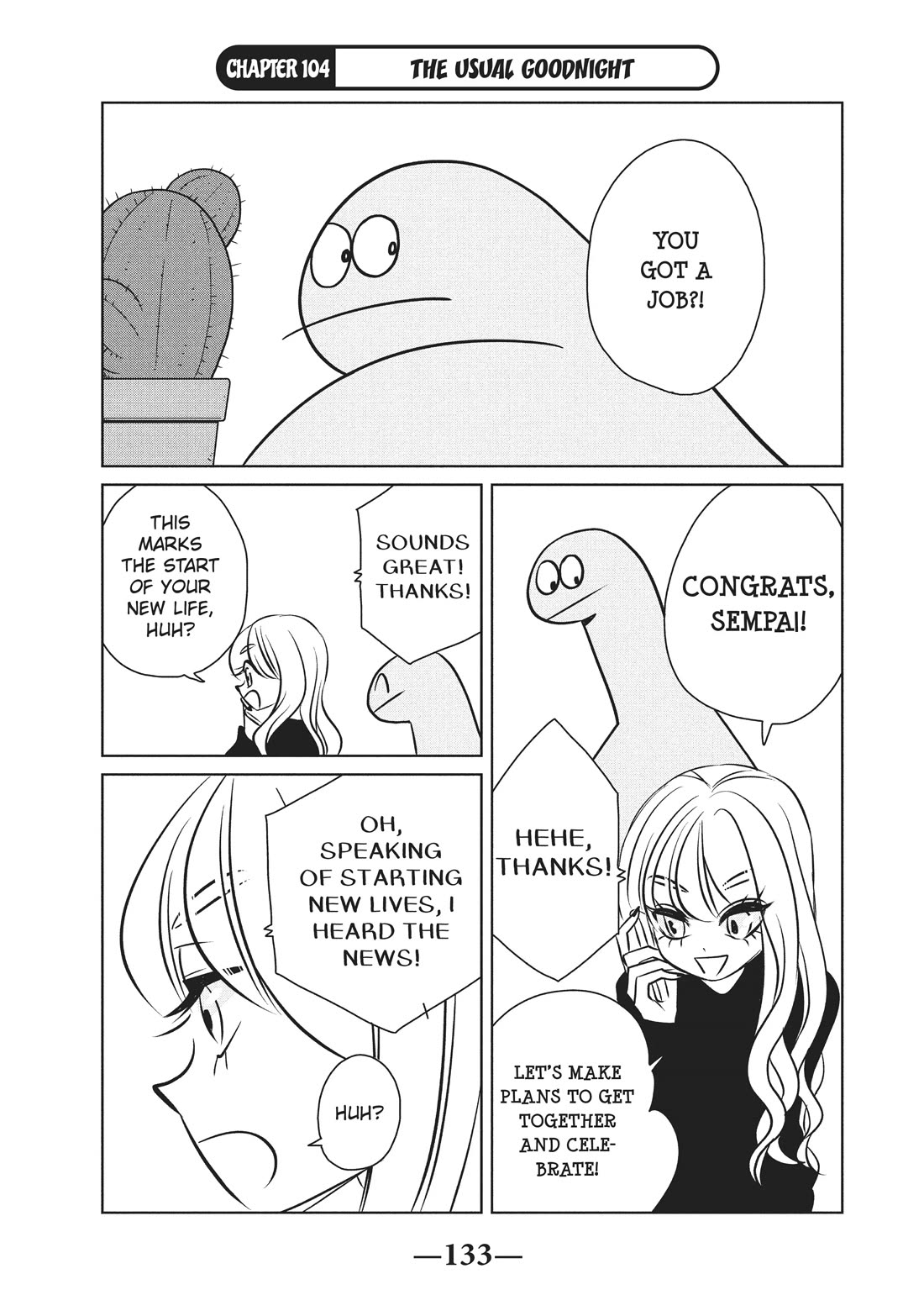 Gyaru and Dinosaur Chapter 104 page 1 - Chapter 104