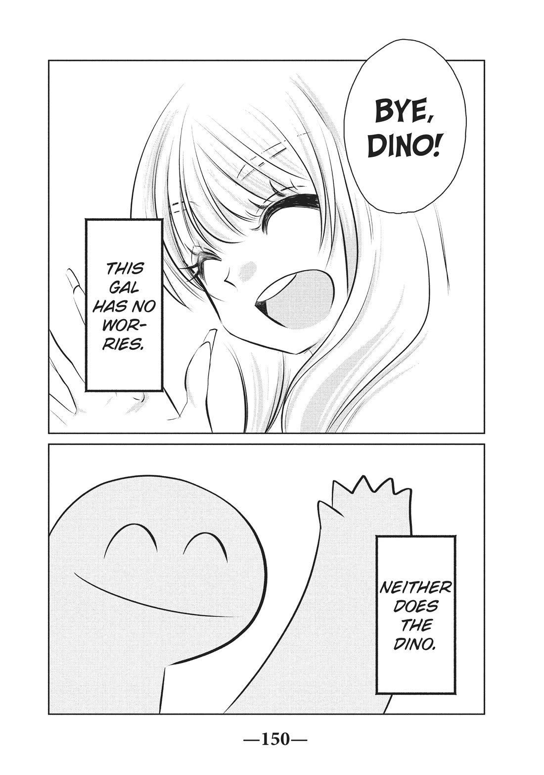 Gyaru and Dinosaur Chapter 105 page 8 - Chapter 105 [END]