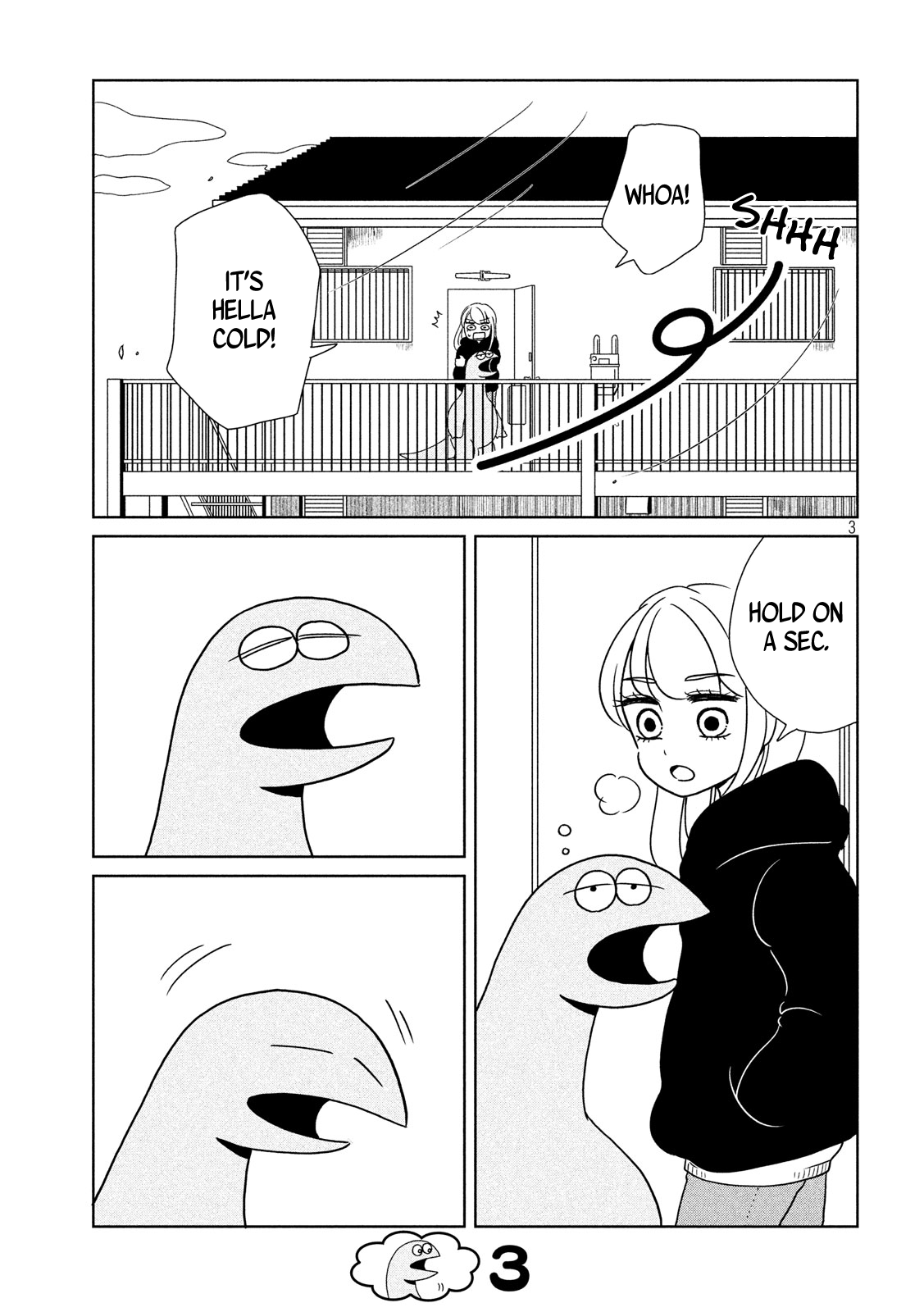 Gyaru and Dinosaur Chapter 12 page 3 - Chapter 12: Sleepy
