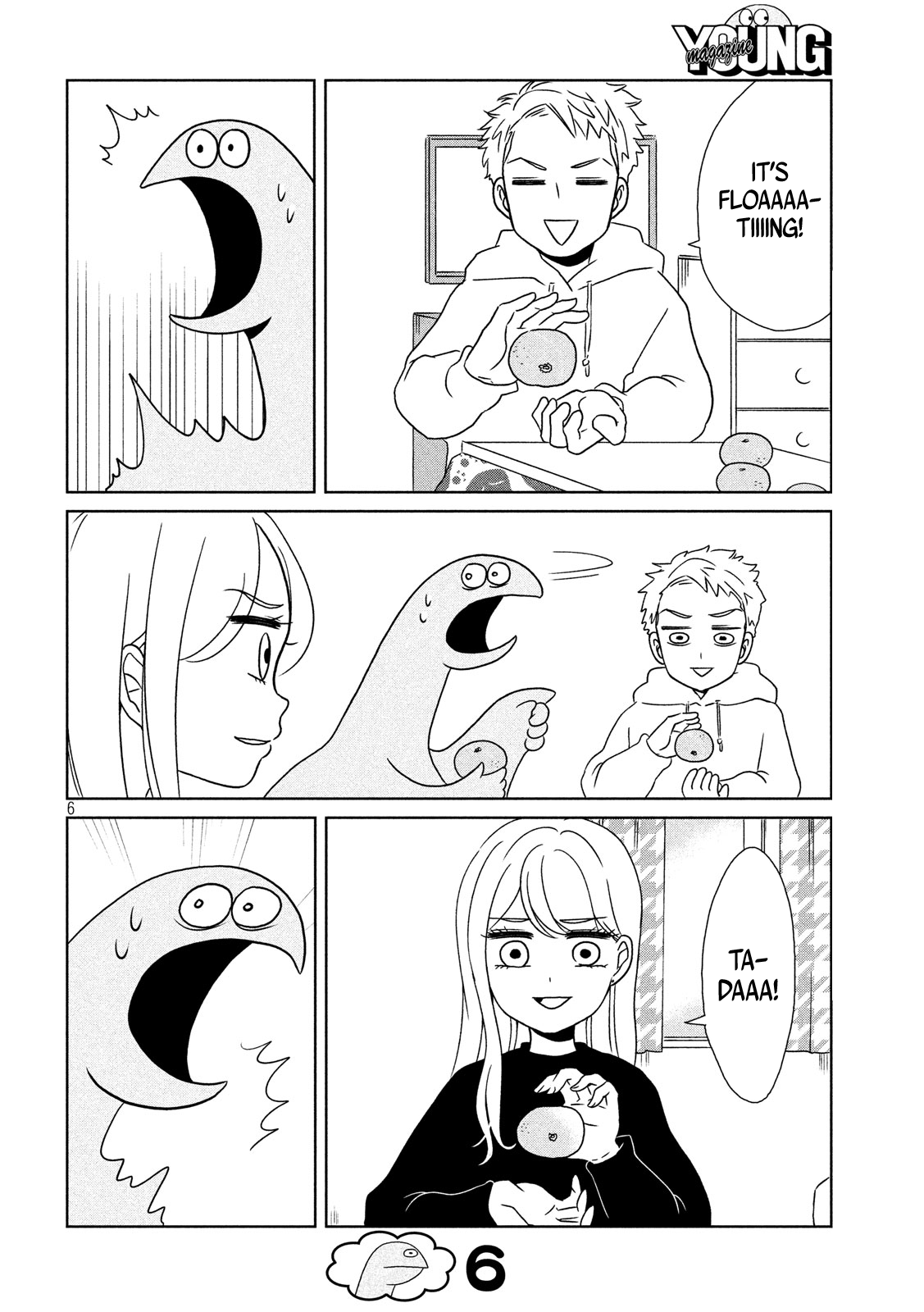 Gyaru and Dinosaur Chapter 13 page 6 - Chapter 13: Tangerines Taste Good