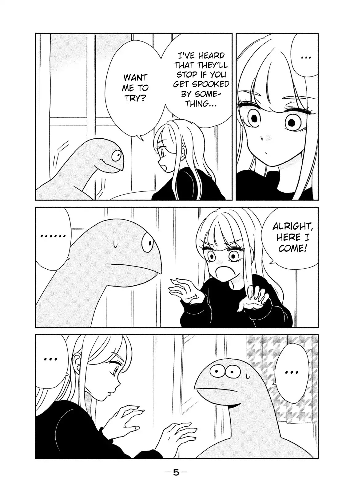 Gyaru and Dinosaur Chapter 16 page 3 - Chapter 16: Hiccups